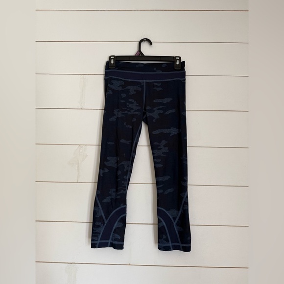 Lululemon run inspired crop camp oil silk blue - Picture 4 of 12